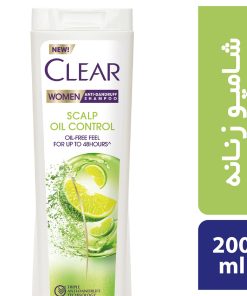 شامپو ضد شوره بانوان مخصوص موهای چرب کلییر مدل Scalp Oil Control حجم 200 میلی لیتر