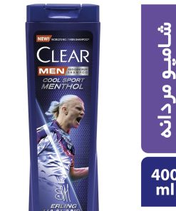 خرید شامپو ضد شوره مو کلییر سری قهرمانان Cool Sport Menthol مناسب انواع مو 400 میل