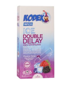 خرید کاندوم کدکس حلقه دار یخی ICE DOUBLE DELAY