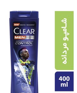 شامپو ضد شوره سر کلییر سری قهرمانان مدل Deep Clean And Grease Control حجم 400 میلی لیتر
