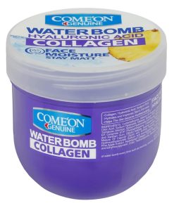 کرم آبرسان صورت و بدن کامان واتر بمب COLLAGEN بدون چربی حاوی کلاژن 200 میلی‌لیتری