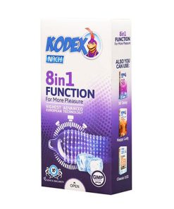 خرید کاندوم کدکس خاردار 8 در 1 فانکشن FUNCTION