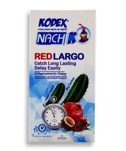 کاندوم کدکس تاخیری حجم دهنده RED LARGO