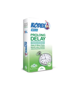 کاندوم کدکس مدل Prolong Delay بسته 12 عددی