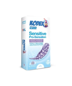 کاندوم کدکس مدل Sensitive Pro-Sensation بسته 12 عددی