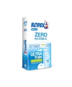 کاندوم کدکس مدل Zero Invisible بسته 12 عددی