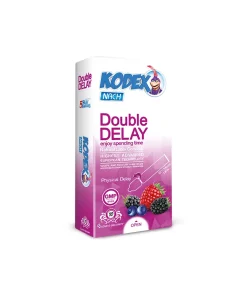 کاندوم تاخیری ناچ کدکس مدل Double Delay بسته 10عددی