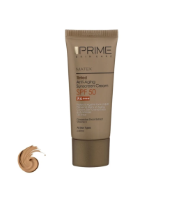 کرم ضد آفتاب رنگی پرایم SPF 50 مناسب انواع پوست‌ 40 میل