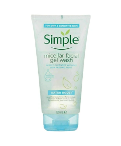 ژل شست‌وشوی صورت سیمپل سری MICELLAR حجم 150 میل