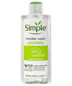 میسلار واتر سیمپل مدل Vitamin B3 C حجم 200 میلی لیتر