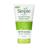 ژل شست‌وشوی صورت سیمپل مدل moisturising حجم 150 میلی‌ لیتر