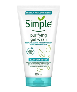 ژل شستشو صورت سیمپل مدل Purifying حجم 150 میلی لیتر