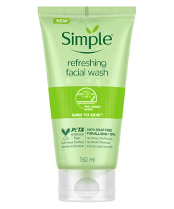 اسکراب لایه بردار پوست سیمپل مدل REFRESH-WASH B حجم 150 میل